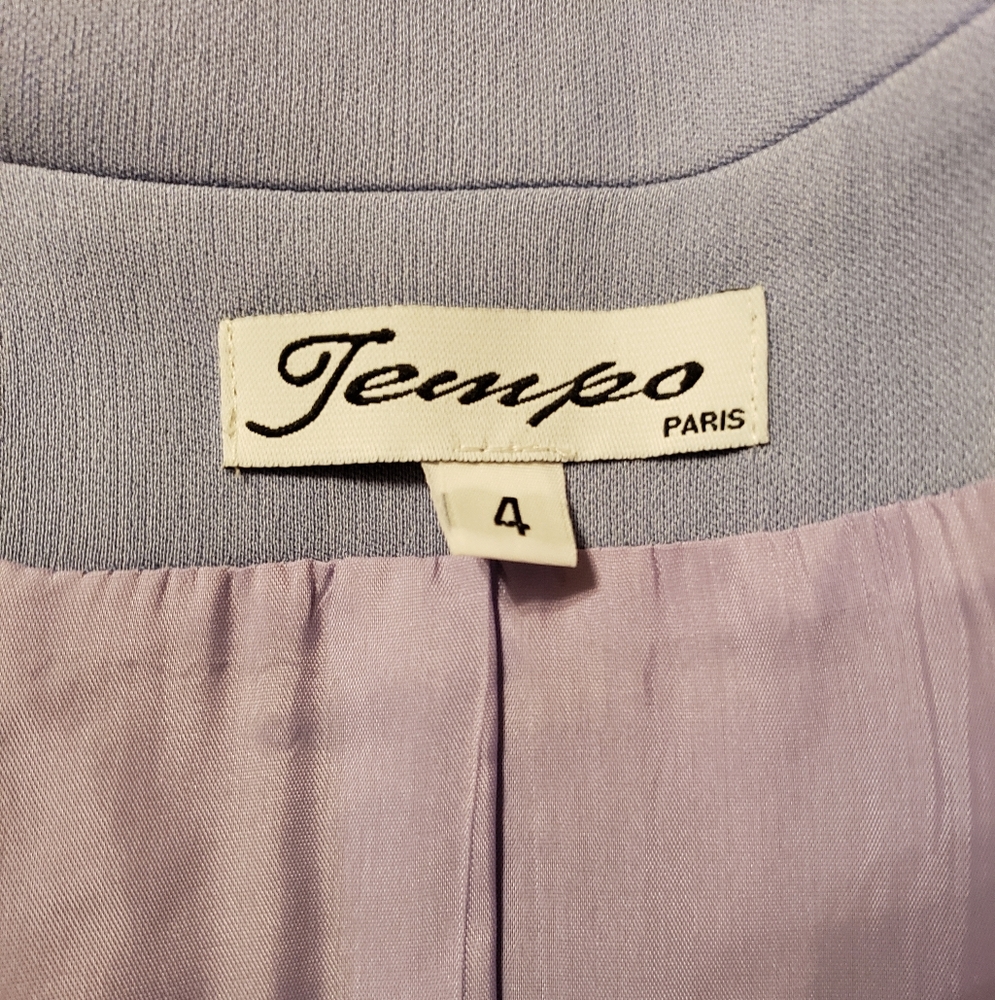 Tempo Paris Lavender Dress Suit - Picture 5 of 9